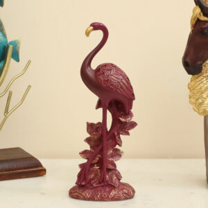 Polyresin Zenith Bird Figurine Beautiful Table Decor