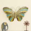 Butterfly Metal Wall Art – 19x19 Multicolour Wall Decor