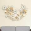 Gold Flower Wall Decor – Vera Metal Floral Wall Art