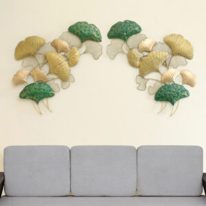 Metal Luv Ginko Left & Right Wall Decor Set of 2