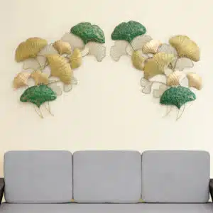 Ginko Wall Decor Set of 2 - Luv Left and Right Metal Wall Art