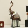 Metal Anaya Elephant Figurine Showpiece Table Decor Big