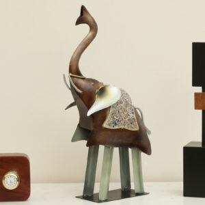 Metal Anaya Elephant Figurine Showpiece Table Decor Big