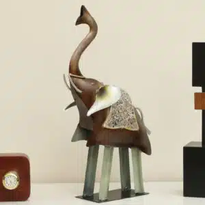 Metal Anaya Elephant Figurine Showpiece Table Decor Big