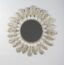 Multicolor Dua Round Wall Mirror Modern Design Metal Frame