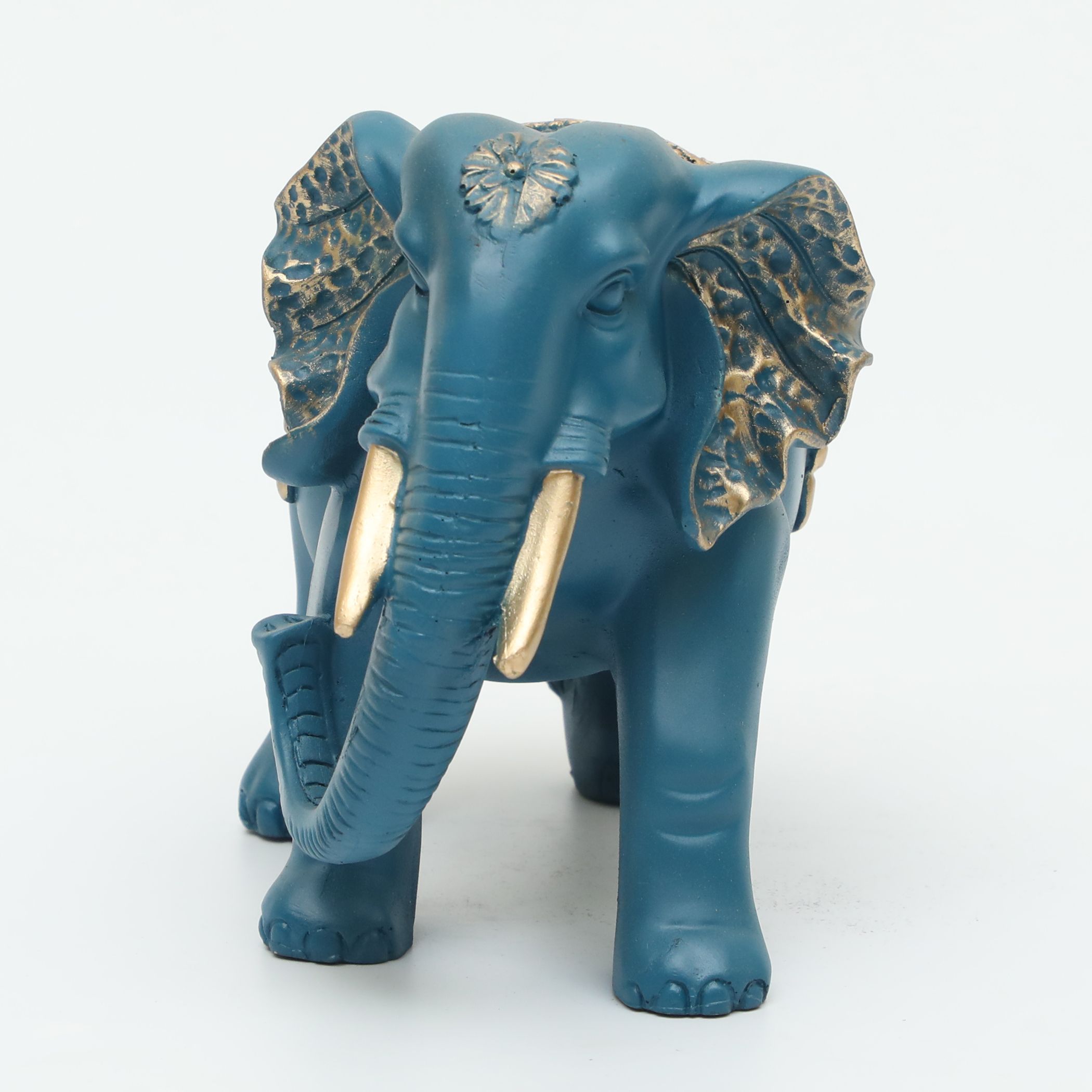 Polyresin Celine Elephant Animal Figurine Table Decor - Image 3