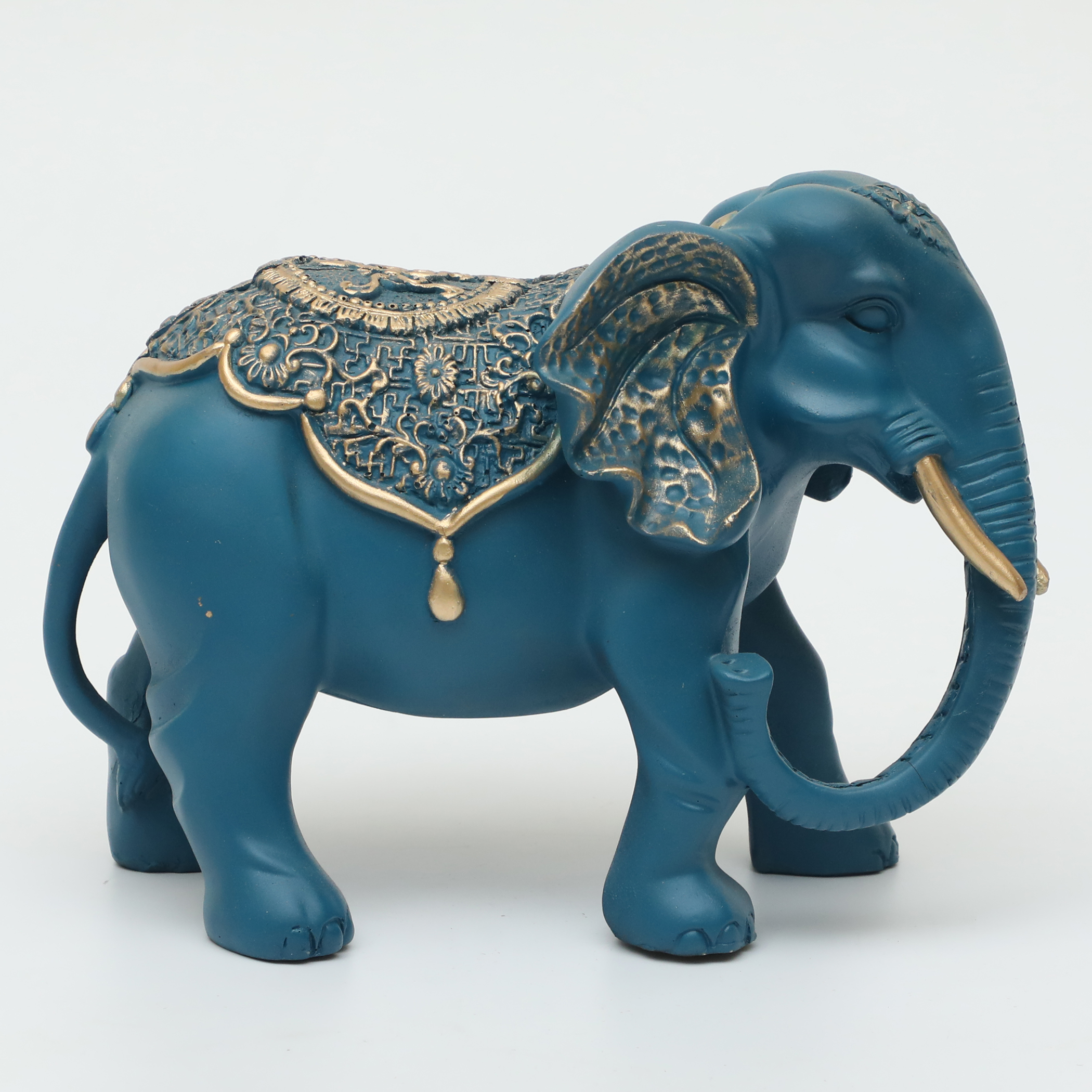 Polyresin Celine Elephant Animal Figurine Table Decor - Image 5