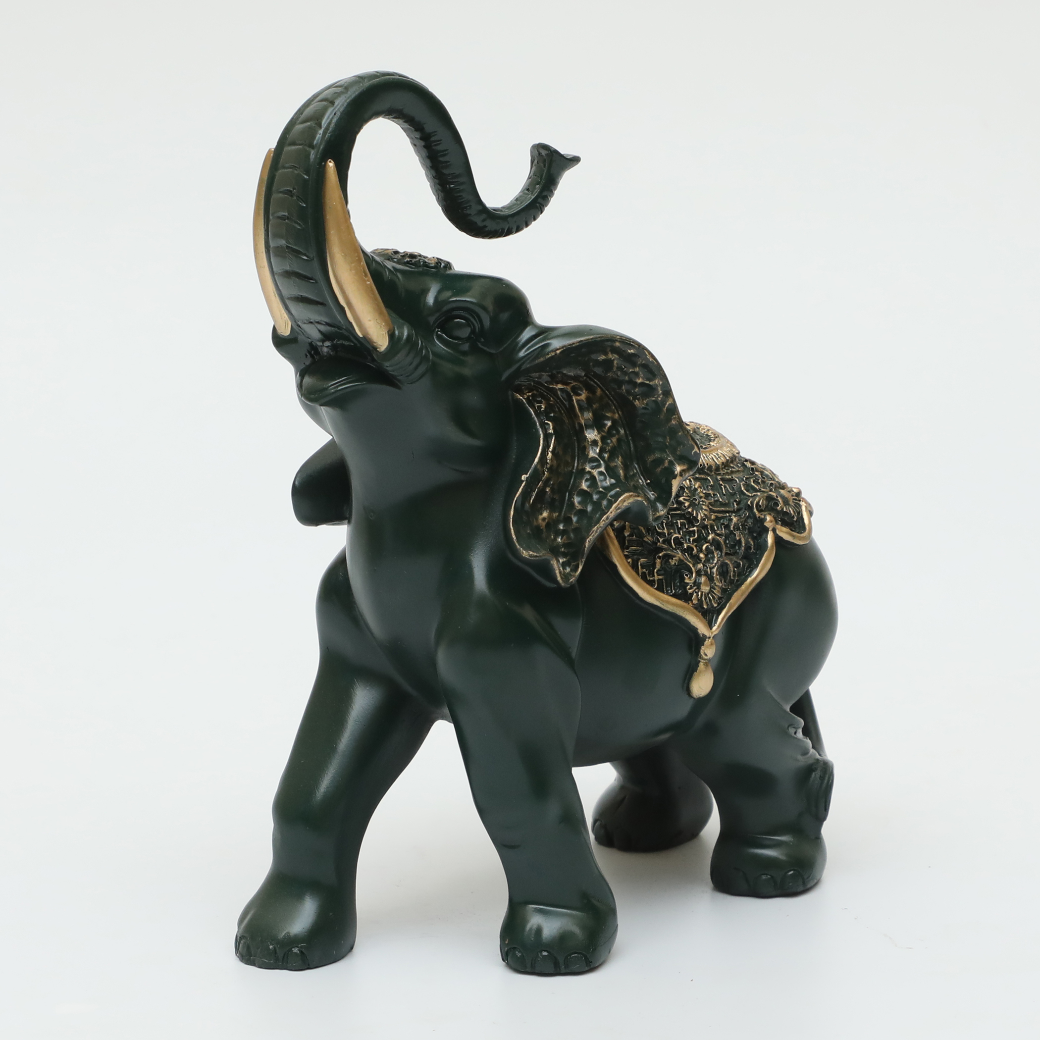 Polyresin Celine Elephant Animal Figurine Table Decor - Image 5