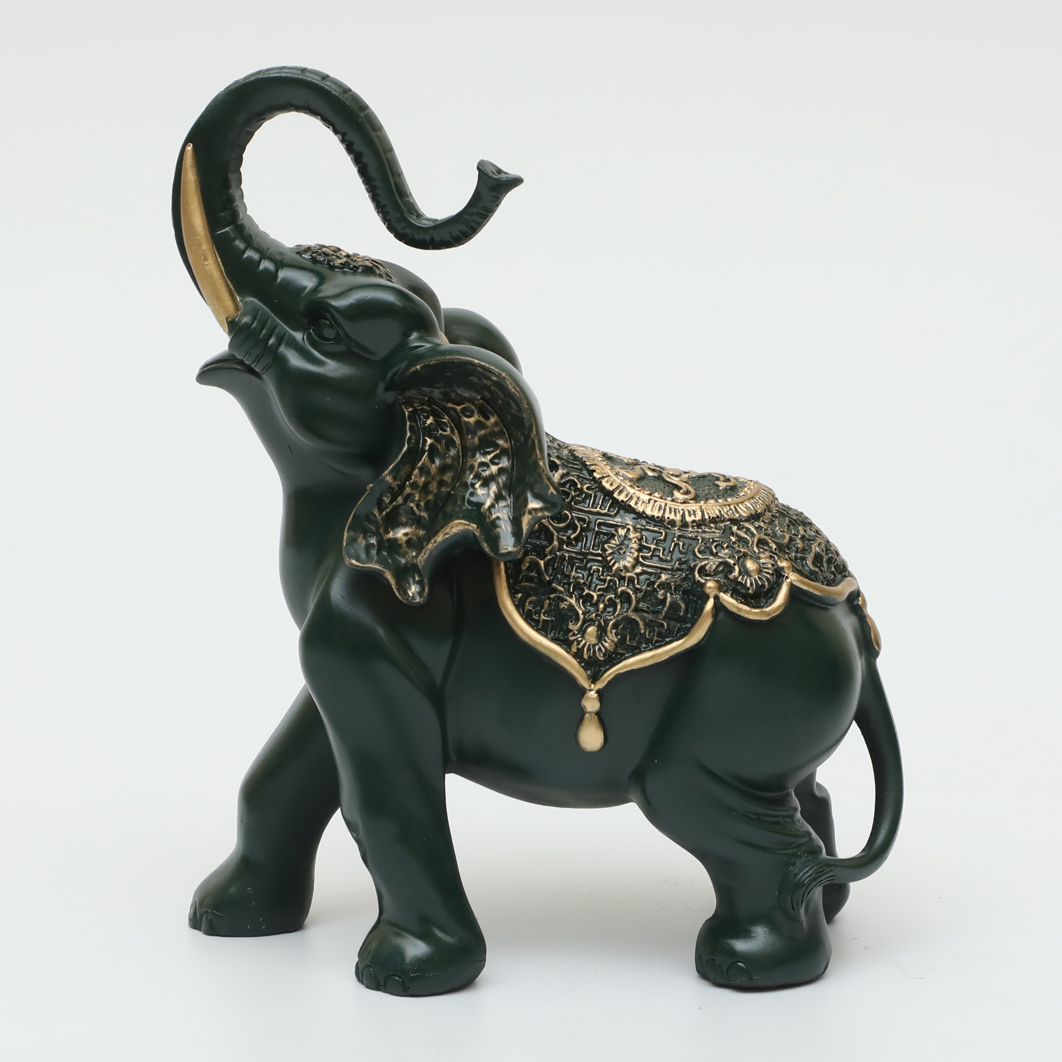 Polyresin Celine Elephant Animal Figurine Table Decor - Image 6