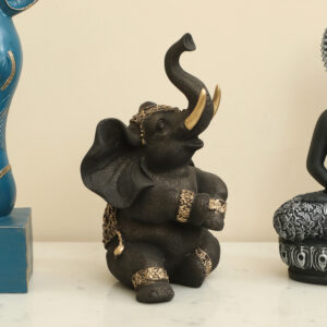 Polyresin Dev Ganesha Figurine Table Decor
