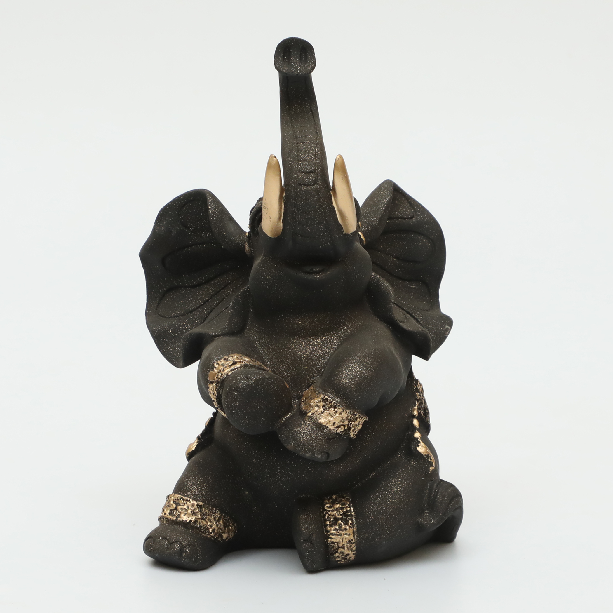Polyresin Dev Ganesha Figurine Table Decor - Image 3