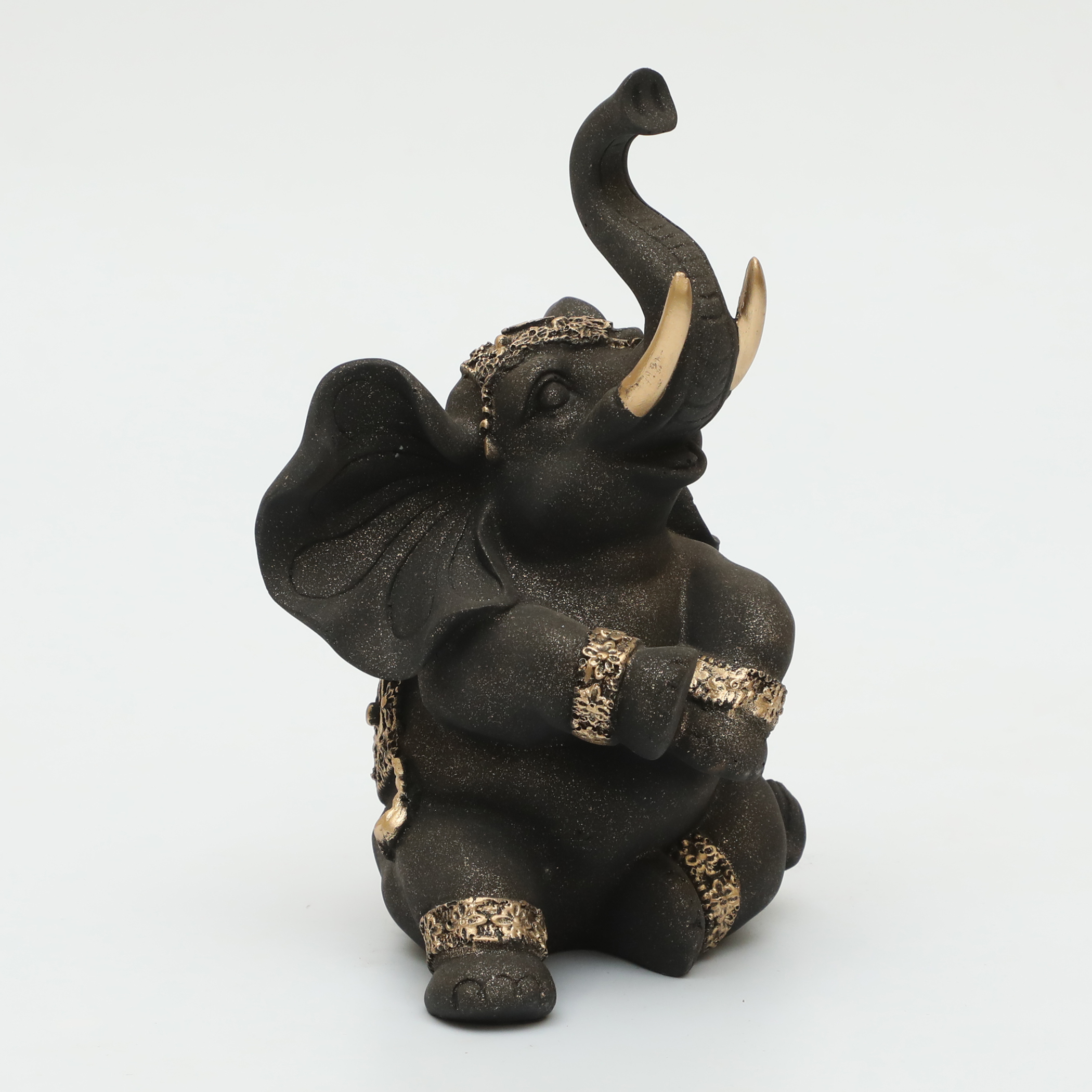 Polyresin Dev Ganesha Figurine Table Decor - Image 4