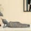 Polyresin Aum thinking Buddha Figurine Table Decor (Grey)