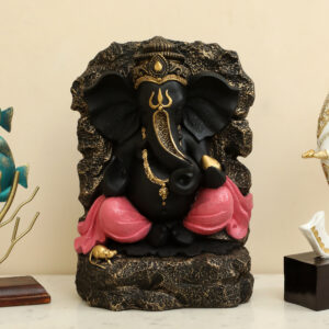 Polyresin Onkar Ganesha God Idol Figurine Table Decor