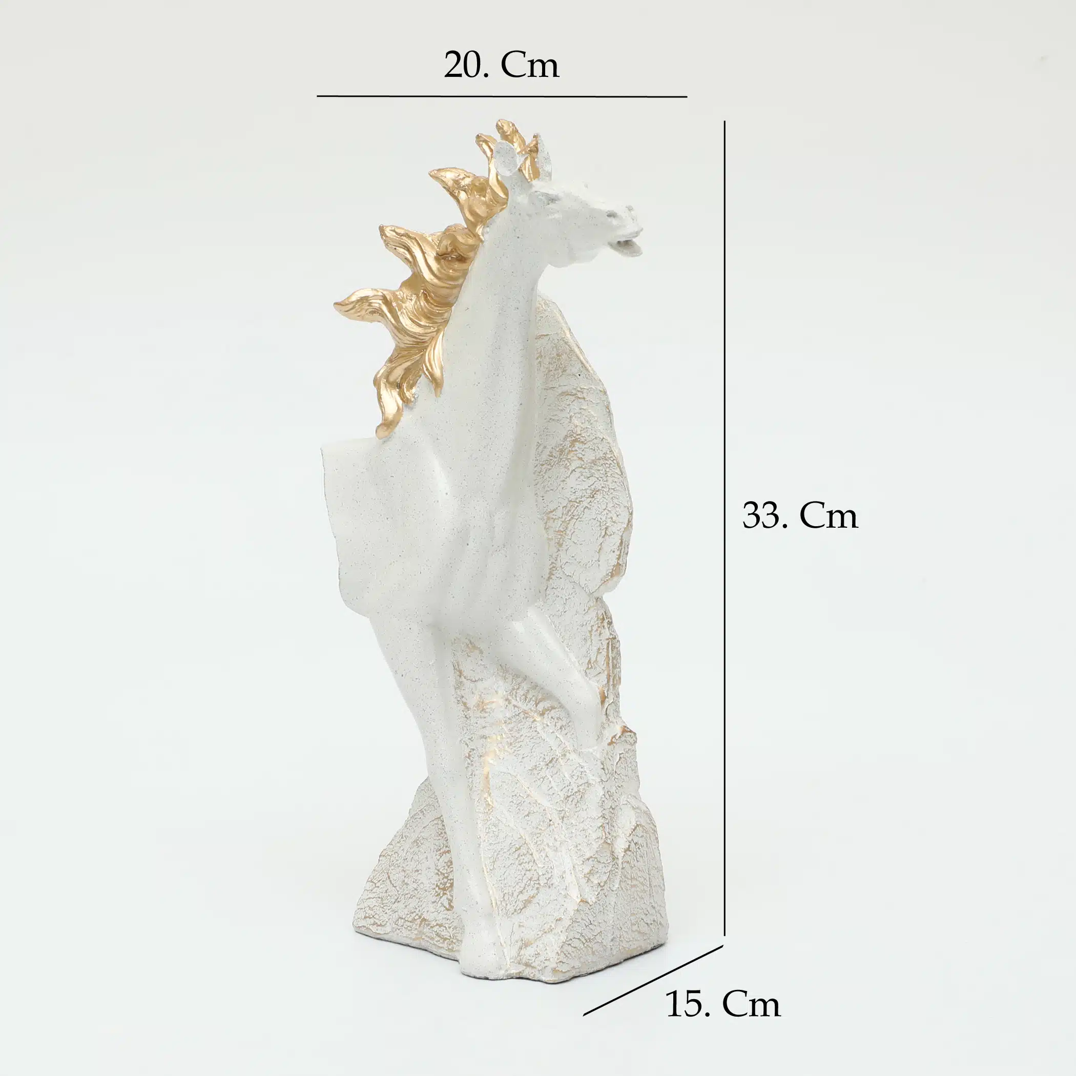 Horse Figurine - Nexo Polyresin Showpiece for Table Decor - Image 2