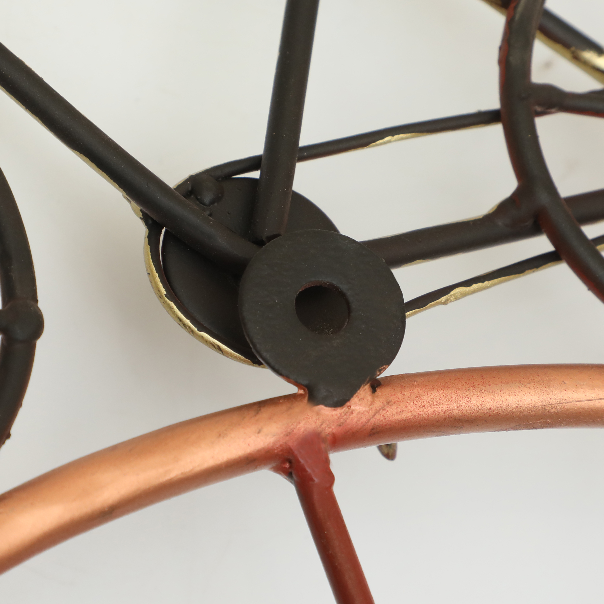 Firo Cycle Metal Wall Hooks for Keys | 3-Hook Holder - Image 4