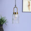 Crystal Symphony Pendant Lamp - Textured Glass Ceiling Hanging Light