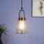 Starfall Crystal Pendant Lamp - Textured Glass Hanging Ceiling Light