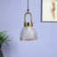 Crystal Lantern Pendant Lamp - Faceted Glass Hanging Ceiling Light