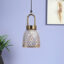 Diamond Glow Pendant Lamp - Diamond-Cut Glass Hanging Ceiling Light