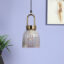 Aurora Ribbed Glass Pendant Lamp - Fluted Hanging Ceiling Light