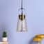 Starlight Crystal Pendant Lamp - Diamond-Cut Glass Ceiling Light