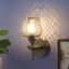 Crystal Harmony Wall Sconce - Diamond-Cut Glass Modern Wall Lamp