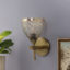 Diamond Crest Crystal Wall Sconce - Cut Glass Modern Wall Lamp
