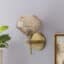 Crystal Halo Wall Sconce - Faceted Glass Modern Wall Light