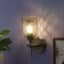 Crystal Tulip Wall Sconce - Decorative Cut Glass Wall Light for Home