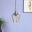 Crystal Pearl Pendant Lamp - Diamond-Cut Glass Hanging Light