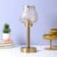 Crystal Tulip Table Lamp - Diamond-Cut Crystal Glass Table Light