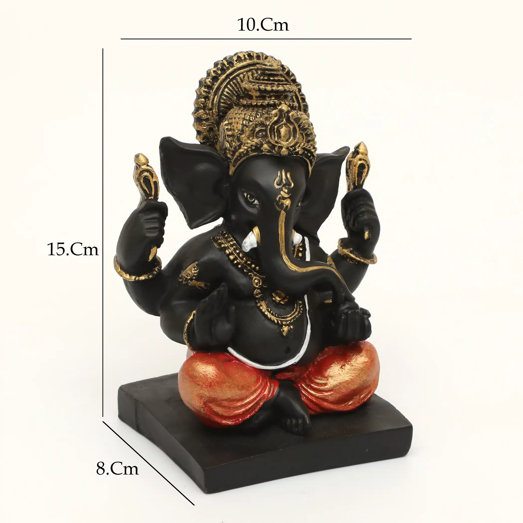 Ganesha Idol - Bhupati Polyresin God Statue Showpiece Decor - Image 4