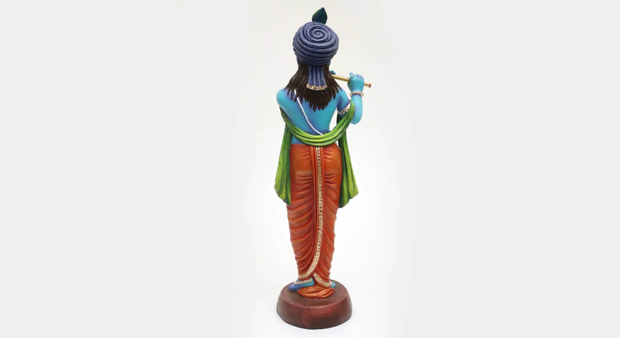 Polyresin Lord Krishna/2 God Idol Showpiece Figurine Table Decor - Image 6