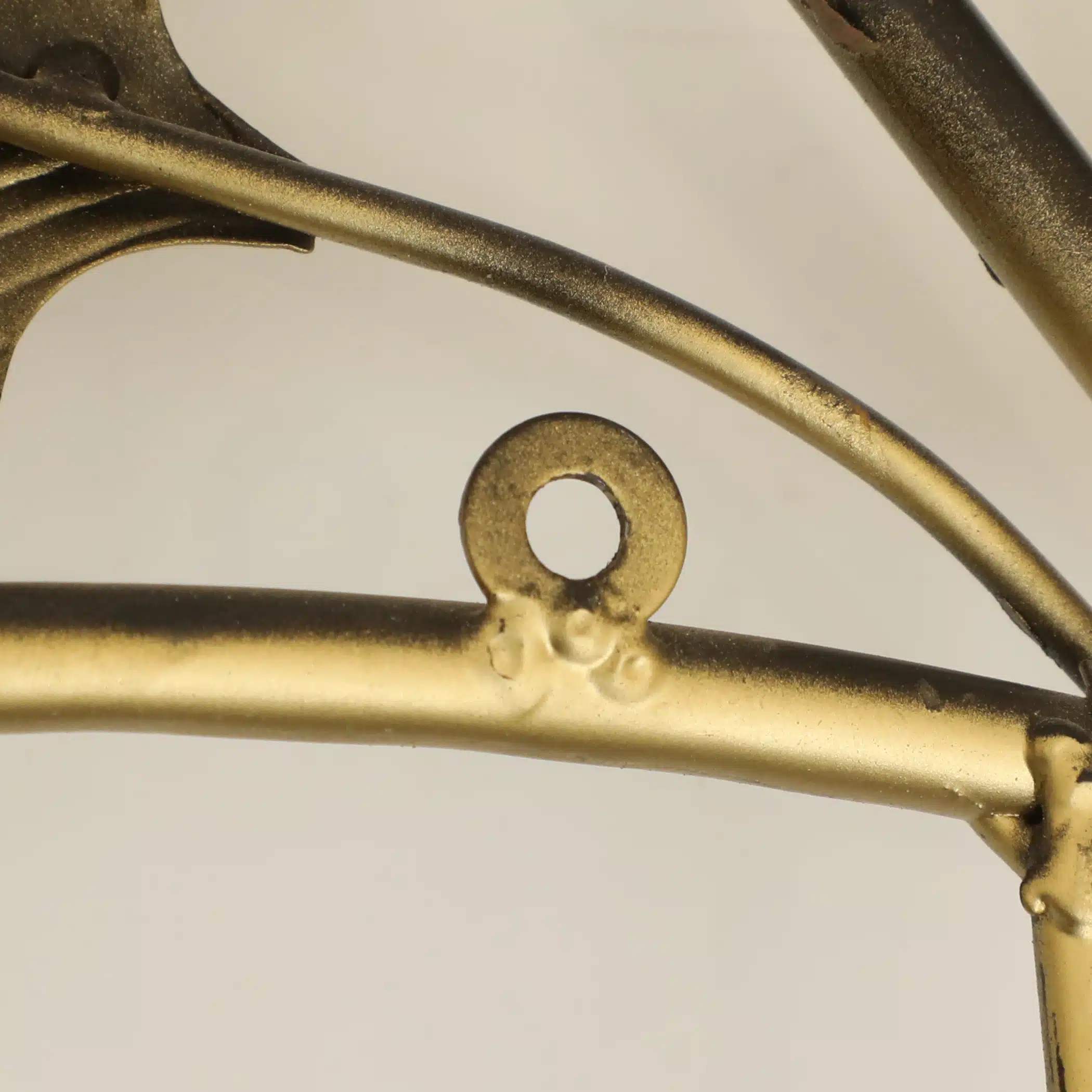 Urvi Ginko Metal Wall Hooks for Keys | 7-Hook Holder - Image 4