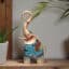 Myron Hand Painted Elephant Showpiece Table Decor Metal Figurine