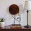 Metal & Wood Kylie Face Table Decor Showpiece