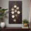Circle Wall Frame - Warda Multicolor Metal on Board Decor