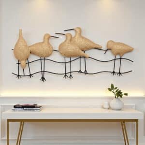 Metal Multicolor Vidhi Bird Wall Decor