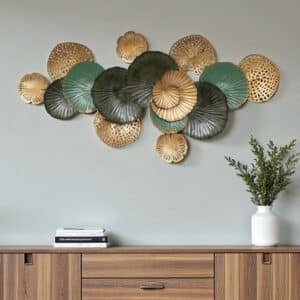 Metal Multicolor Dante Abstract Wall Decor