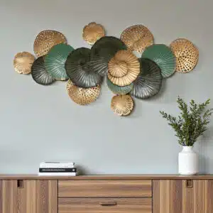 Abstract Metal Wall Art – Dante Multicolor Wall Decor