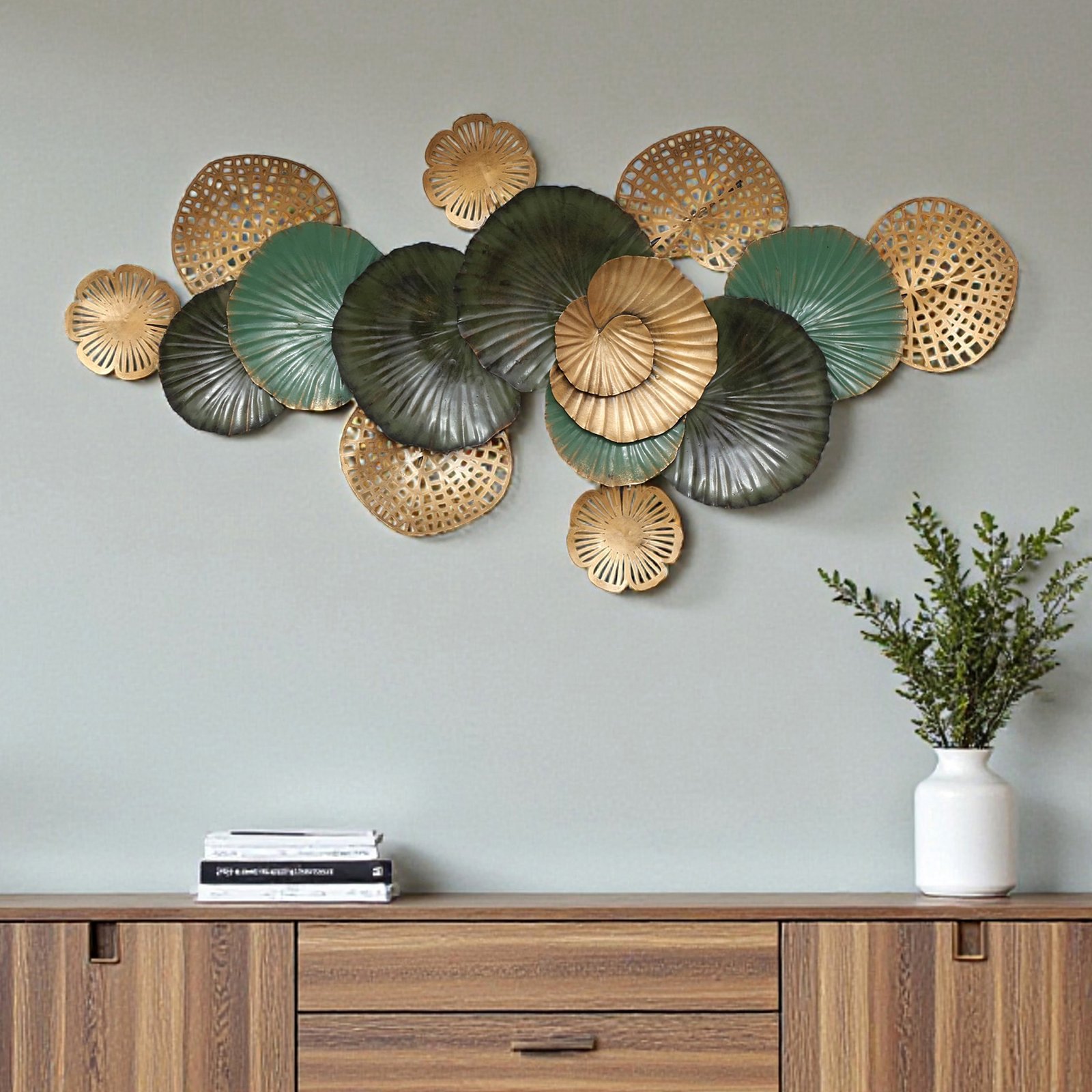 Metal Multicolor Dante Abstract Wall Decor