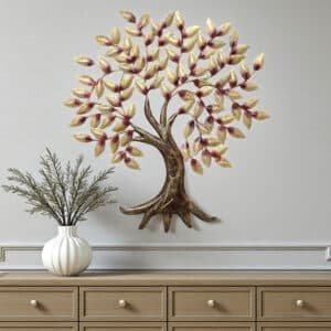 Metal Multicolor Magnus Tree Wall Decor