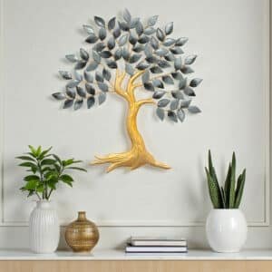 Metal Multicolor Victor Tree Wall Decor