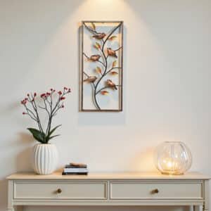 Metal Multicolor Mayur Wall Decor