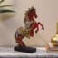 Ornate Horse Showpiece – Multicolor Jewellery Polyresin