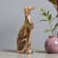 Big Dog Sculpture – Multicolor Polyresin Table Showpiece