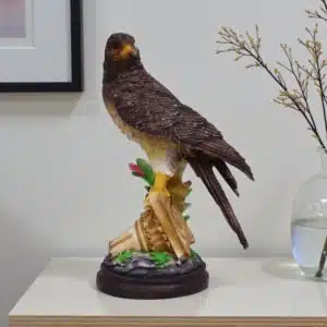 Eagle Showpiece – Multicolor Polyresin Table Sculpture