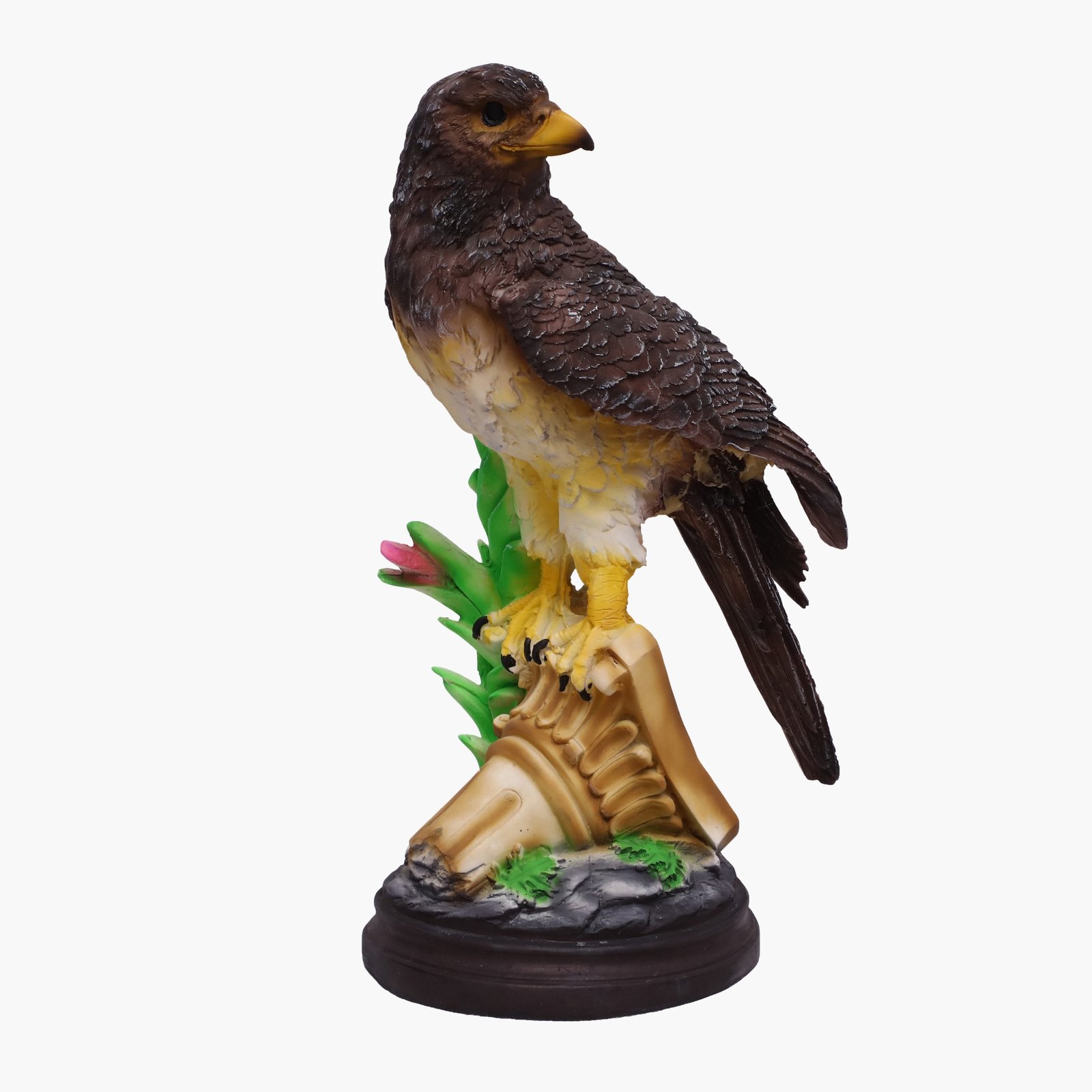 Polyresin Multicolor Eagle Table Decor Sculpture - Image 2