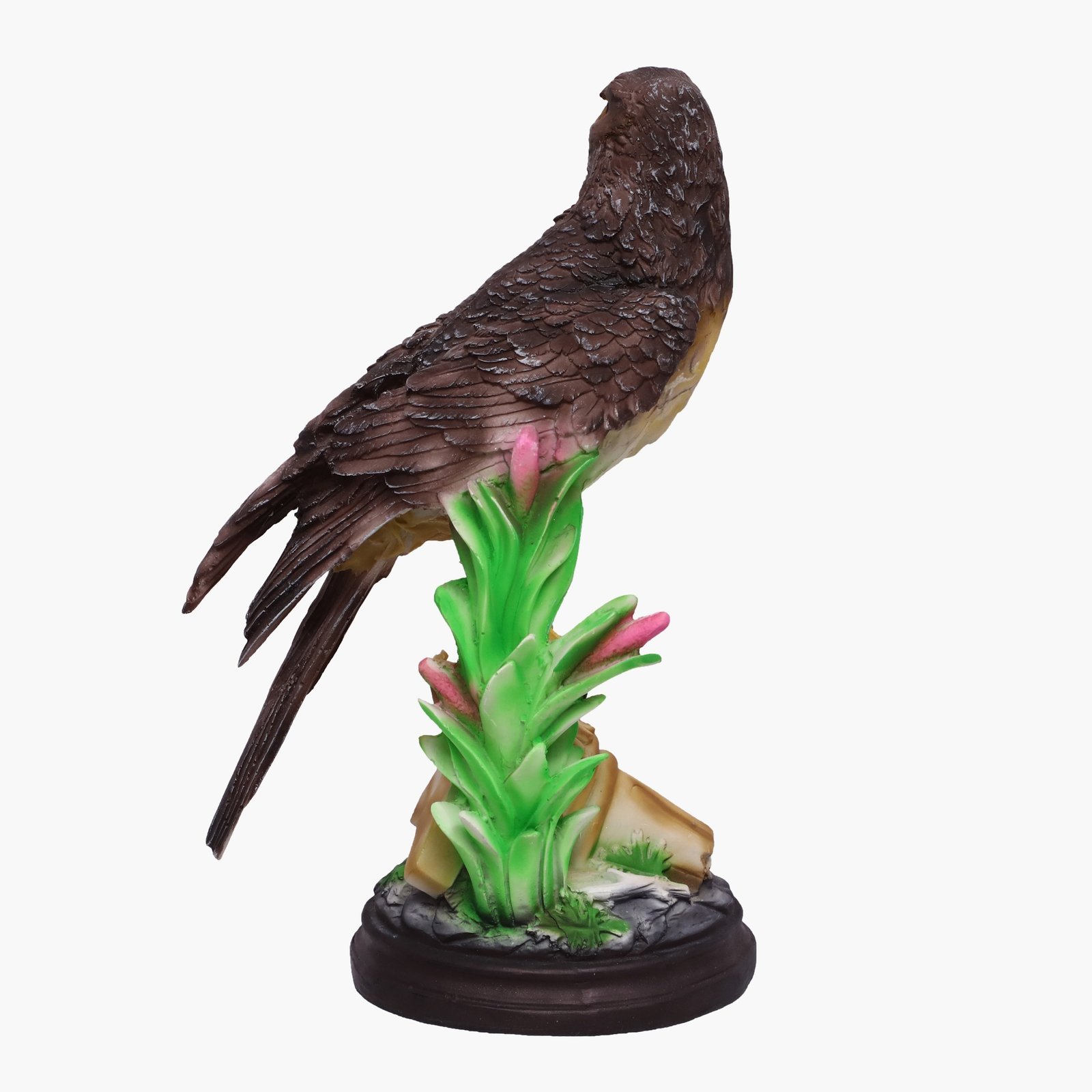 Polyresin Multicolor Eagle Table Decor Sculpture - Image 5